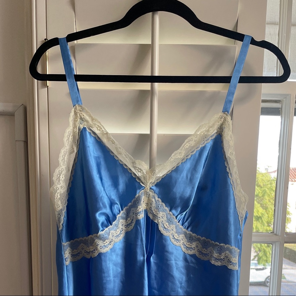 Silky Blue Jones New York Nightie